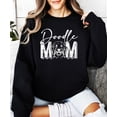 thumbnail image 2 of Doodle Mom Sweatshirt for Women Cute Trendy Sweater for Goldendoodle Owner Black Sweatshirt Adult Large, 2 of 4