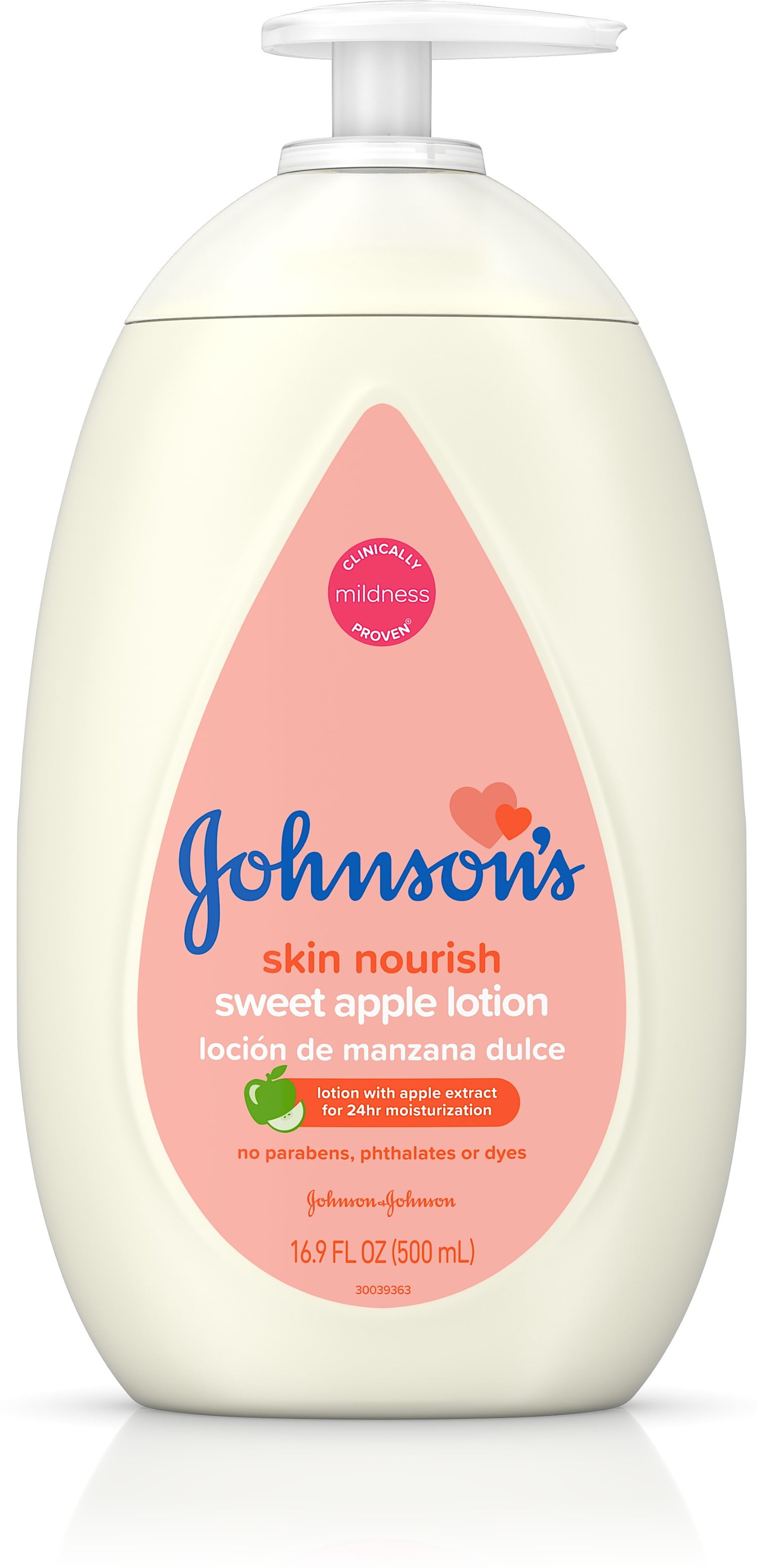 johnson's honey apple baby lotion