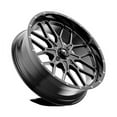thumbnail image 2 of MSA Offroad Wheels Cast Aluminum Rim MA45 14X7 4X156 G-BLK MILL 10MM, M45-04756M, 2 of 3