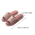 thumbnail image 2 of unbranded 1Par Zapatillas De Casa De Con Antideslizante Para, 2 of 8