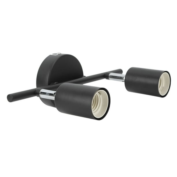 Portalámparas Para Luz De Riel De Techo, Soporte Para Luz De Riel De Techo, Montaje Empotrado, 2 Luces Elegantes Para Bombilla LED