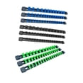 thumbnail image 2 of 9x organizadores de sockets accesorios para soportes de enchufes profesionales resistentes al desgaste de desgaste resistente para el cajón de Negro Verde y Azul, 2 of 8