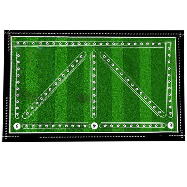 Decorative Area Rug Football Footstep Training Non Slip Mat Home Mud Sports Footstep Carpet Indoor Soundproofing Fitness Mat Floor Carpet,Living Room Rug,Bedroom Rug,Non Slip Rug,Wool Rug,Cotton Rug,