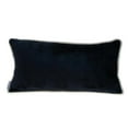 thumbnail image 1 of HomeRoots 402774 Réversible Noir & Blanc Velours Lombaire Jeter Oreiller&44; Multi Couleur, 1 of 1