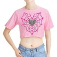 thumbnail image 2 of AJ Lee Merch Fans Women’s Crop Top – Short Sleeve Crewneck Streetwear Graphic Tee for Wrestling Fan Support Fashion Streetwear, 2 of 9