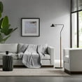 thumbnail image 2 of Gracie Mills Down Alternative Throw 50x60 Jersey Knit Microfiber Brielle Grey, 2 of 5