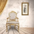thumbnail image 3 of Shaffer Johnson, Sandee 11x24 Gold Ornate Wood Framed with Double Matting Museum Art Print Titled - West meets East I, 3 of 4