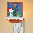 thumbnail image 2 of Collections Etc Peanuts Snoopy Incandescent Christmas Night Light, 2 of 3