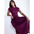 thumbnail image 3 of Scoop Women’s Maxi Dress with Short Dolman Sleeves, Sizes XS-4X, 3 of 4