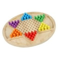 thumbnail image 2 of Kokiya Peg Solitaire Board Game Family Board Games Wooden Teens Educational Family Game, 2 of 7