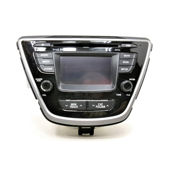 Pre-Owned 2015 Hyundai Elantra AM FM XM Bluetooth MP3 CD Player Radio OEM - Verify Specific Vehicle Fitment In Description - (Good)