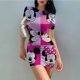 thumbnail image 2 of Disney Minnie Mickey Mouse Dresses Elegant Dress Spaghetti Strap Tight Slim Lady Sleeveless Summer Casual Mini Dress VestidosXXL Gao Jinjia LED, 2 of 2