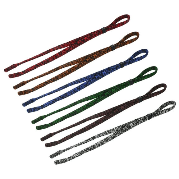 Eye Glasses Strap Eyeglass String Holders Around Neck Sunglasses Retainer Eyewear Lanyard Cord Multicolor 6 Pcs