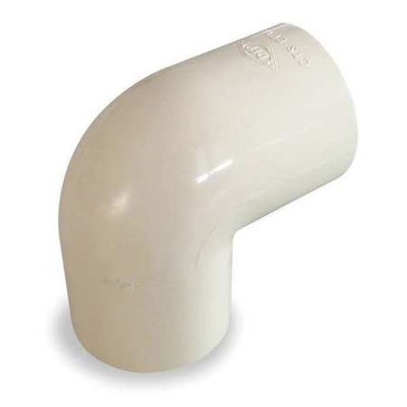 CPVC 90 Degree Elbow, Schedule SDR-11, 1" Pipe Size, CTS Hub 2GKD2