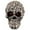 D, variant on Matoen Halloween Skull Decorations Indoor Table Desk Home Decor Haunted House Halloween LED Lights Up Eyes Party Supplies Animated Skull Scary Eyeballs