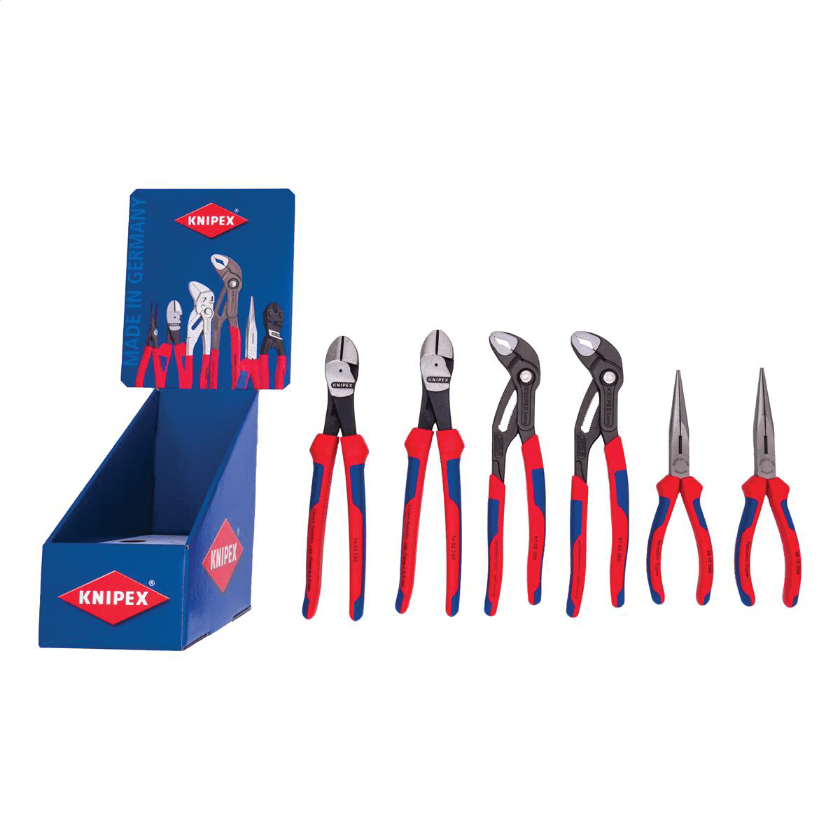 Knipex 9K0080120US 6-Piece Comfort Grip Counter Display