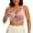 Pink, variant on Telankuip Seamless Nursing Bras for Breastfeeding Soft Cozy Push up Wireless Maternity Bra for Pregnancy Full Coverage Smooth Comfort Sleep Bralettes with Extender White XL