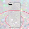 thumbnail image 2 of Funda FOXDOCK para iPhone 7 Plus/8 Plus con Cuerda Ajustable, Brillo Líquido, Protección Antigolpes y Lente – Ideal para Regalo, 2 of 6