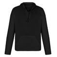 thumbnail image 4 of AherBiu Hoodies For Men Fleece Lined Drawstring Sweatshirts With Pockets Fall Winter Warm Solid Color Casual Workout Pullovers, 4 of 5