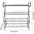 thumbnail image 3 of MONIPA Shoe Rack, 4-Tier Metal Shoe Organizer Storage Shelf Outdoor Hold 12-15 Pairs of Shoes for Closets, Hallway, and Entryway, 3 of 9