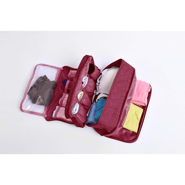 Portable Travel Case Underwear Storage Boxes Organizer Bag for