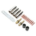 thumbnail image 1 of Tips 19Pcs Torch Welding Accessories Kit Nozzles Contact Tips For Binzel 15AK MIG Welder, 1 of 8