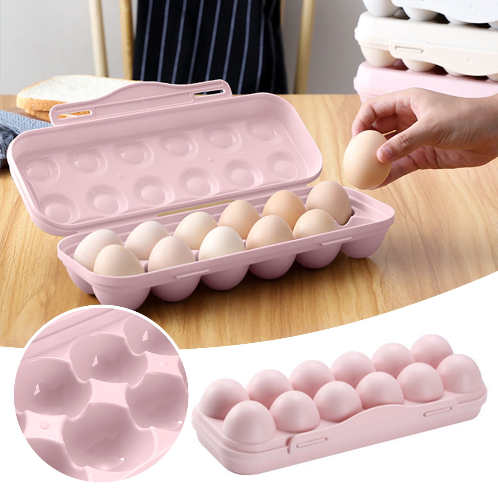 iDesign Multisize Bpa-free Egg Holder in the Food Storage Containers  department at