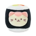 thumbnail image 2 of Anirollz Sushi 6" Cute Kitty Cat Character Small Plush Blanket Soft Squishy Stuffed Animal Toy : Nori Maki Kittiroll, 2 of 4