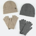 thumbnail image 3 of CSChome Hat Glove Set Winter Beanie Hat - Touch Screen Set Solid Color Soft Thick Wear Resistant Knitted, 3 of 7