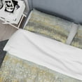 thumbnail image 4 of Designart 'Glam Rain Abstract IV' Glam Duvet Cover Set, 4 of 4