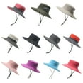 thumbnail image 5 of Mountaineering Hat with Wide Brimmed Breathable Sunshade Fisherman Hat for Outdoor Activity, 5 of 7