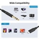 thumbnail image 5 of Cable de Audio Estéreo Auxiliar Macho USB Tipo C A TRS Macho de 1/4 Pulgada y 6,35 mm para Amplificador, Mezclador, Cine en Casa, Altavoz, 5 of 5