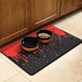 thumbnail image 3 of Halloween Pumpkin Dog Food Mats for Floors Absobing Durable 17x30 Inch Pet Food Mat Pumpkin Spooky Pet Feeding Mat EcoFriendly Durable Pet Placemat, 3 of 7
