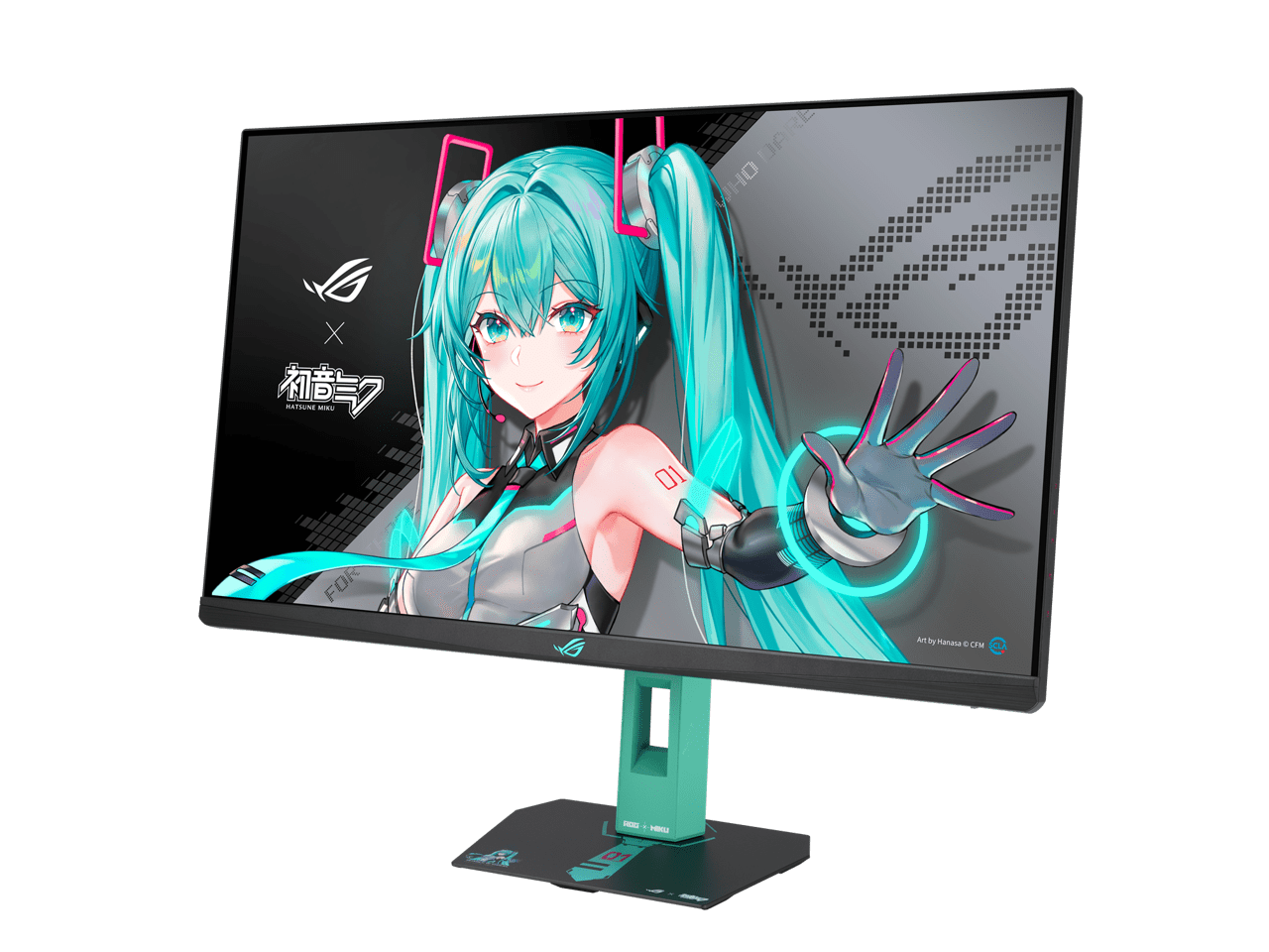 ASUS XG27ACMEGG ROG Strix 27" QHD 260Hz IPS Monitor Miku Edition