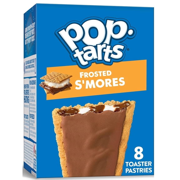 Kelloggs Pop-Tarts Frosted Smores Toaster Pastries, 13.5 Ounce - 12 per case.