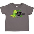 thumbnail image 3 of Inktastic Happy St Pat-Rex Day with Dinosaur Boys or Girls Toddler T-Shirt, 3 of 5