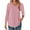 Pink, variant on Clothing Items Women's Long Sleeve Basic Shirts 3/4 Length Sleeve Womens Tops Crewneck Summer Blouses 2025 Pleated Front Tunic Tops Tee Shirt Floral Print Clothes Fashion Basic Casual