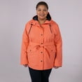 thumbnail image 3 of Snow Country Outerwear Women's Plus Size Short Trench Rain Jacket Coat 1X-6X, 3 of 4