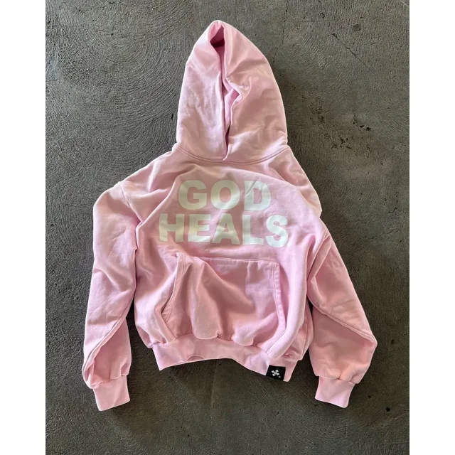 Sudadera con capucha holgada retro Harajuku de marca de moda estadounidense Y2k para mujer con estampado de letras, sudadera informal de gran tamaño a la moda para hombre