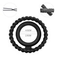 thumbnail image 2 of Masajeador ajustable para el hogar con diseño hueco, masaje manos libres, ejercicio deportivo, masajeador negro ajustable, fácil de usar, perfecto para reducir el estrés., 2 of 3
