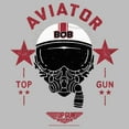 thumbnail image 2 of Girl's Top Gun: Maverick Aviator Bob Helmet  Graphic T-Shirt, 2 of 5