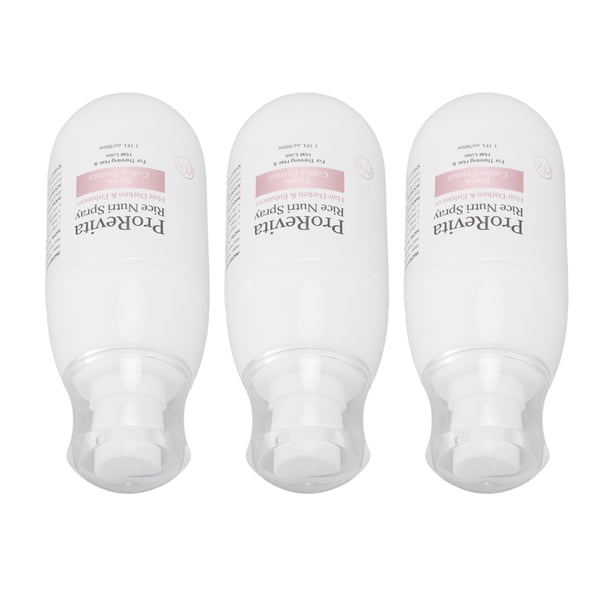 Spray Reparador De Cabello Grueso, Suero Hidratante De Arroz Para Cabello Grueso, 3 Piezas De Extracto De Hierbas Para Salón De Belleza