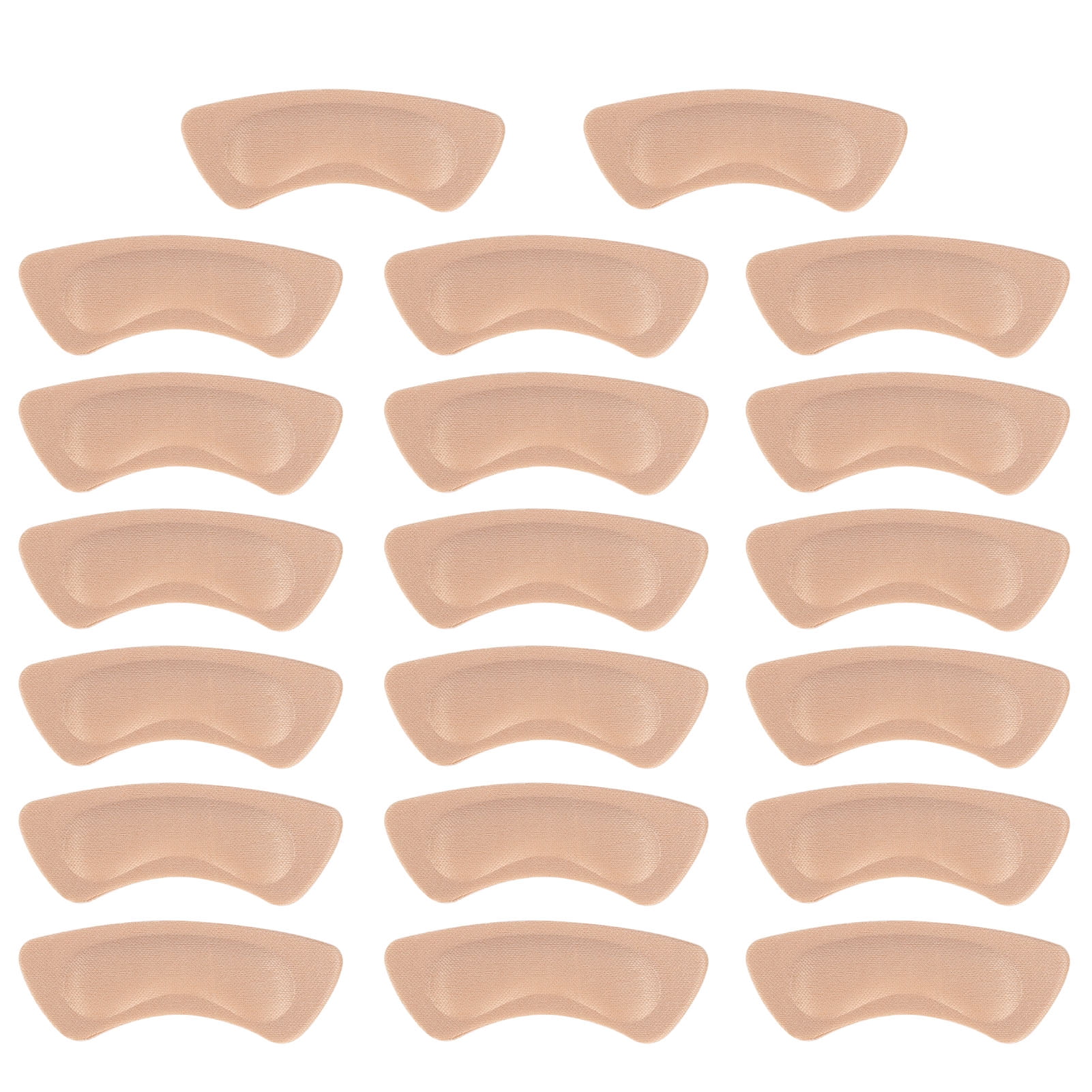 Taihexin 10 Pairs Heel Cushion Inserts, Shoe Heel Grips, Self-Adhesive Shoe Insoles, Heel Grips Liner Cushions for Woman Man Shoes