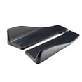 thumbnail image 1 of Labymos 2PCs Carbon Fiber Style Anti Scratch Car Rear Bumper Lip Diffuser Splitter Universal, 1 of 8