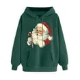 thumbnail image 1 of WILLBEST Sudadera con Capucha para Mujer, Estilo Navideño, con Estampado Navideño, Cuello Redondo y Manga Larga Diseño Holgado E Informal Mediana, 1 of 3