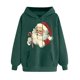 thumbnail image 1 of WILLBEST Sudadera con Capucha para Mujer, Estilo Navideño, con Estampado Navideño, Cuello Redondo y Manga Larga Diseño Holgado E Informal Mediana, 1 of 3