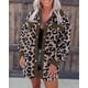 thumbnail image 3 of Abrigos de peluche de leopardo para mamá, ropa de invierno informal con estampado de vaca, abrigo de guepardo para bebé, 2023, 3 of 4