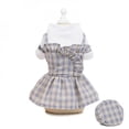 thumbnail image 5 of Spring And Summer Pet Clothes Cute Pet Dog Plaid Dress Thin Small Medium Dog Teddy Chihuahua Clothing Sweety Pet Puppy Outfits, 5 of 6