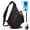 black, variant on 19L Hydration Backpack Hiking(Including 2L Water Bladder) Large Sling Backpack, Hydration Pack Backpack,Crossbody Backpack