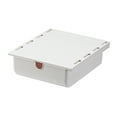thumbnail image 4 of Raindrops  Organiser Tray Office Storage Drawers Work Desk Table White, 4 of 8